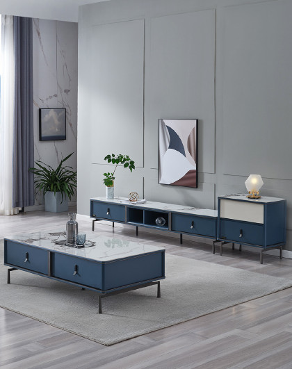 胡桃木中式实木茶几组合茶几简约小户型茶几泡茶边几储物客厅家具