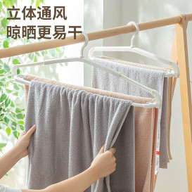 大衣架晒被子床单毛巾浴巾宿舍阳台家用挂衣架可拉伸晾衣架晒衣撑
