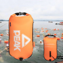 漂流袋跟屁漂流虫双气囊泳池室外专业防溺水加厚救生浮漂储物装备