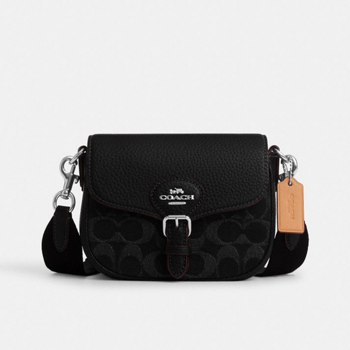 COACH 【全国联保】蔻驰Amelia 16小号单肩斜挎马鞍包CQ187