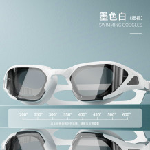 泳镜高清近视防水防雾游泳潜水眼镜男女同款专业时尚竞速近视泳镜
