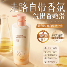 烟酰胺嫩肤沐浴露保湿滋润秋冬女持久留香高档沐浴乳提亮肤色