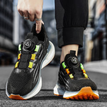 【体考体测】春季网面飞织鞋男舒适百搭运动休闲男鞋跑步鞋椰子鞋