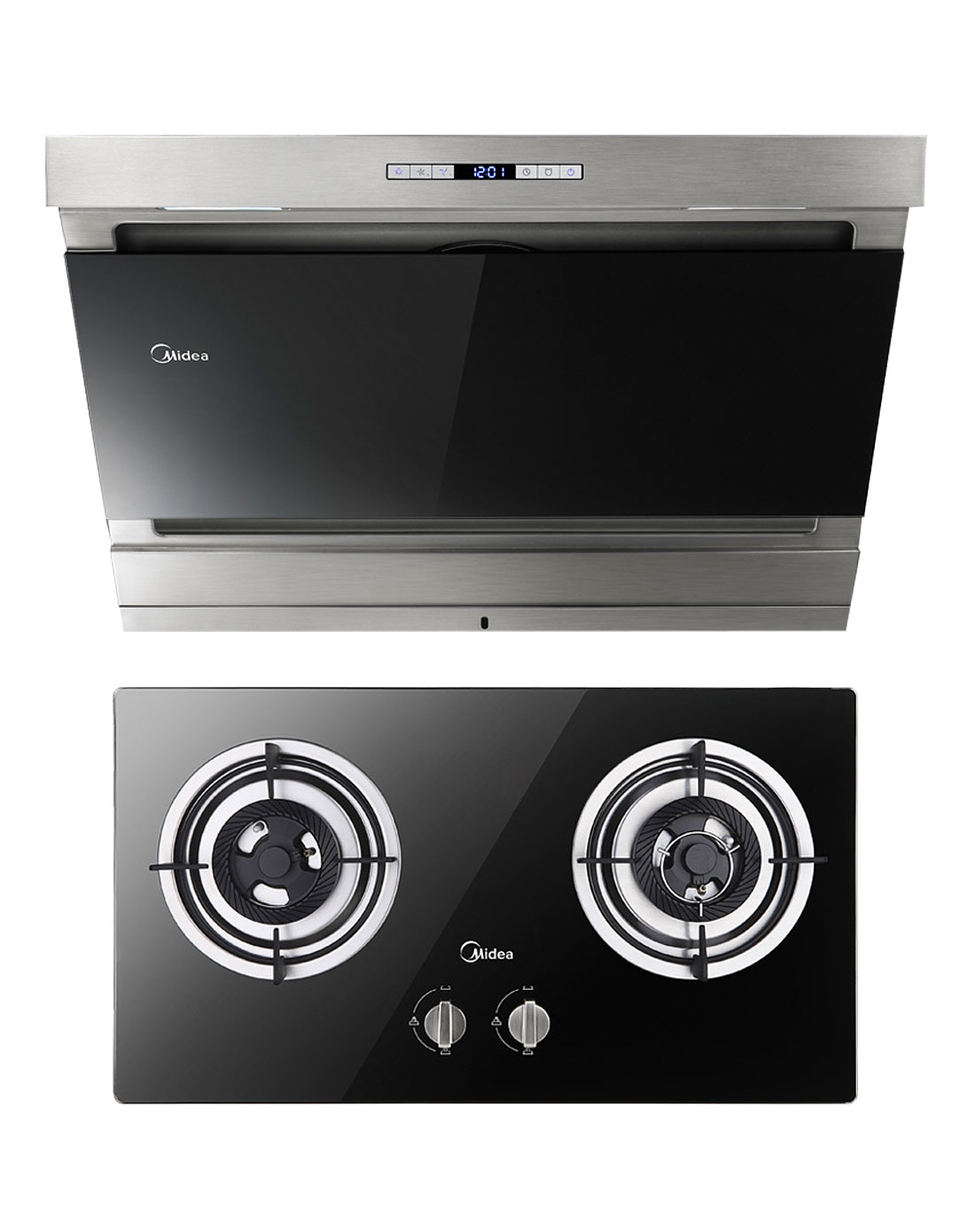 高端定制烟机内旋火天然气灶具套装