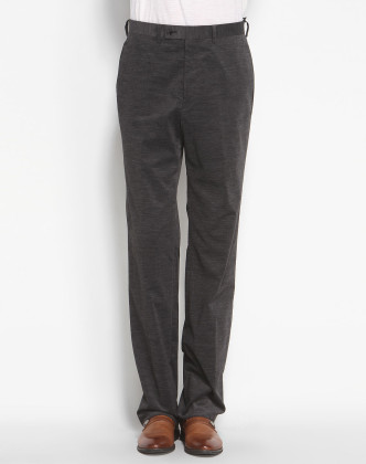 炭灰色大气成熟长西裤