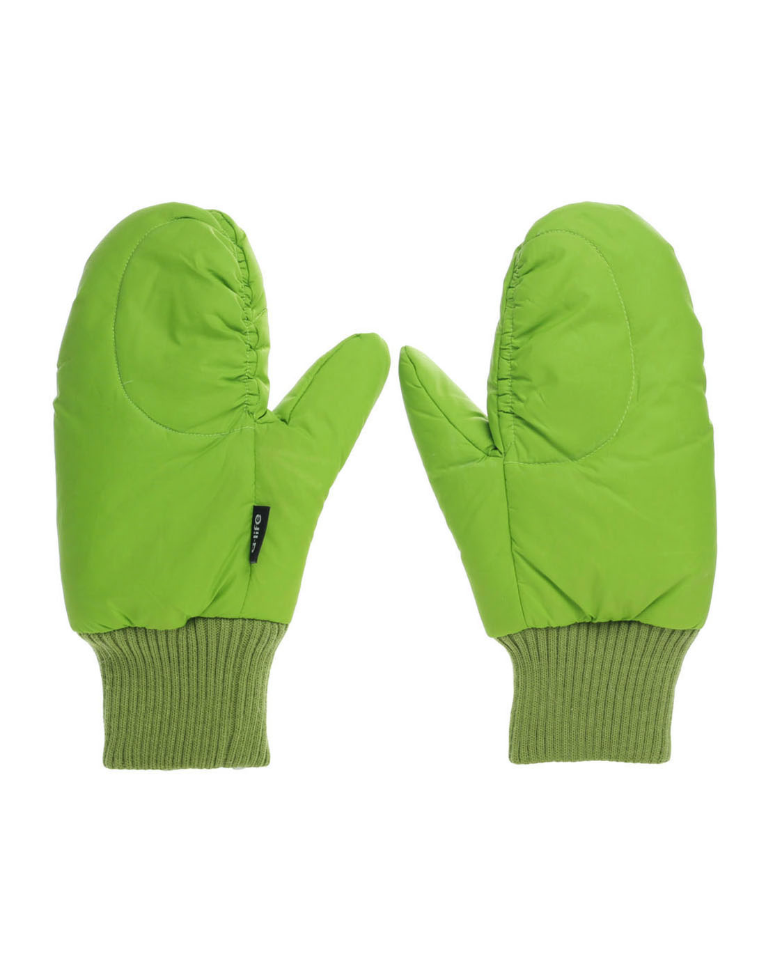 绿色羽绒手套