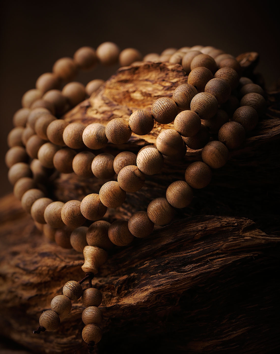 印尼老料油润香韵8mm108颗沉香手串