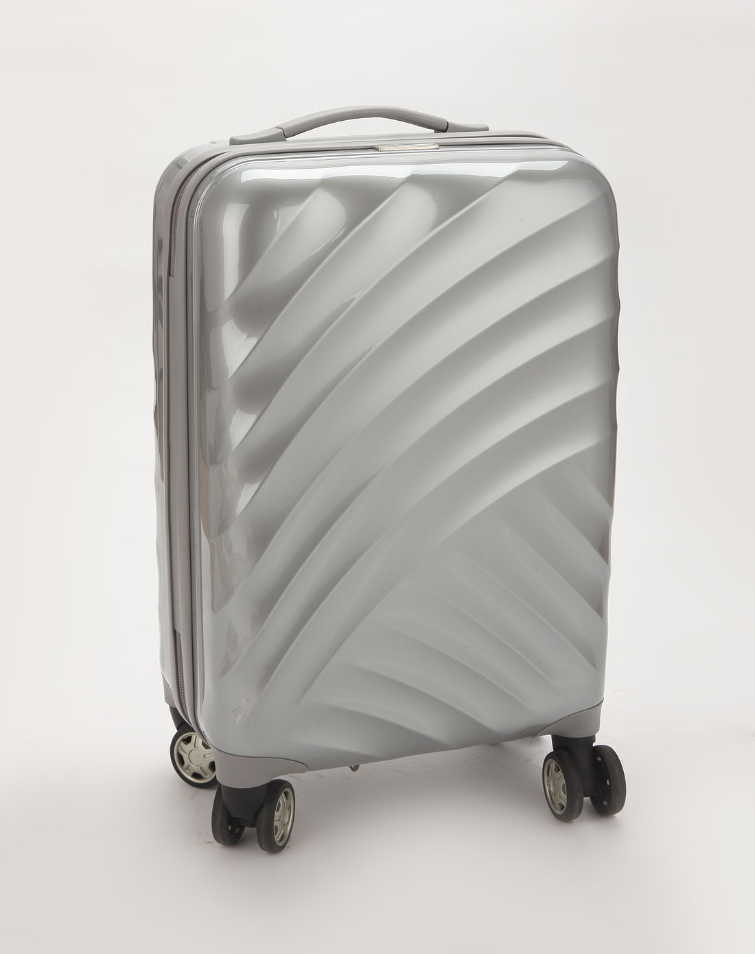 浅灰色时尚拉杆箱20寸