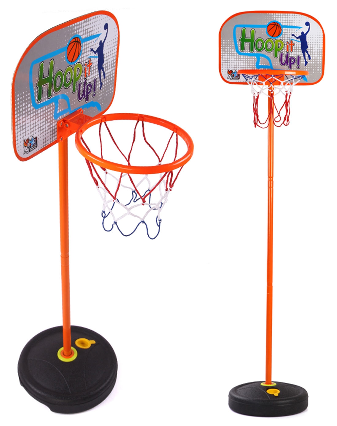 户外铁杆室内篮球框投篮架儿童中号篮球架可升降1008