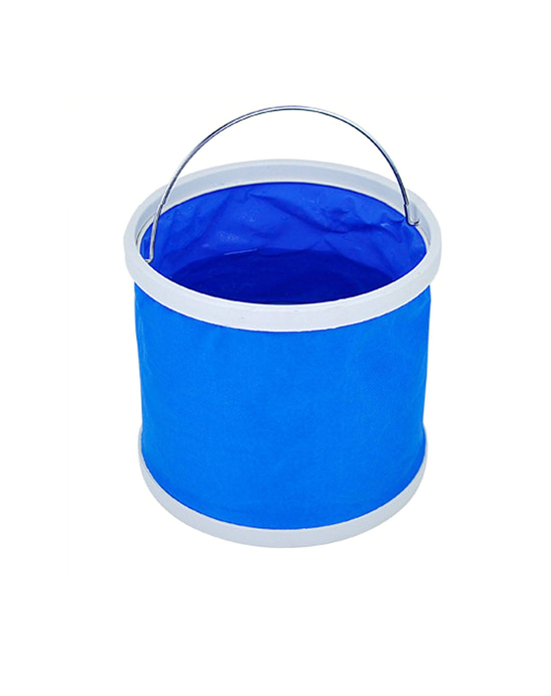 两件起售多功能便携式折叠水桶蓝色