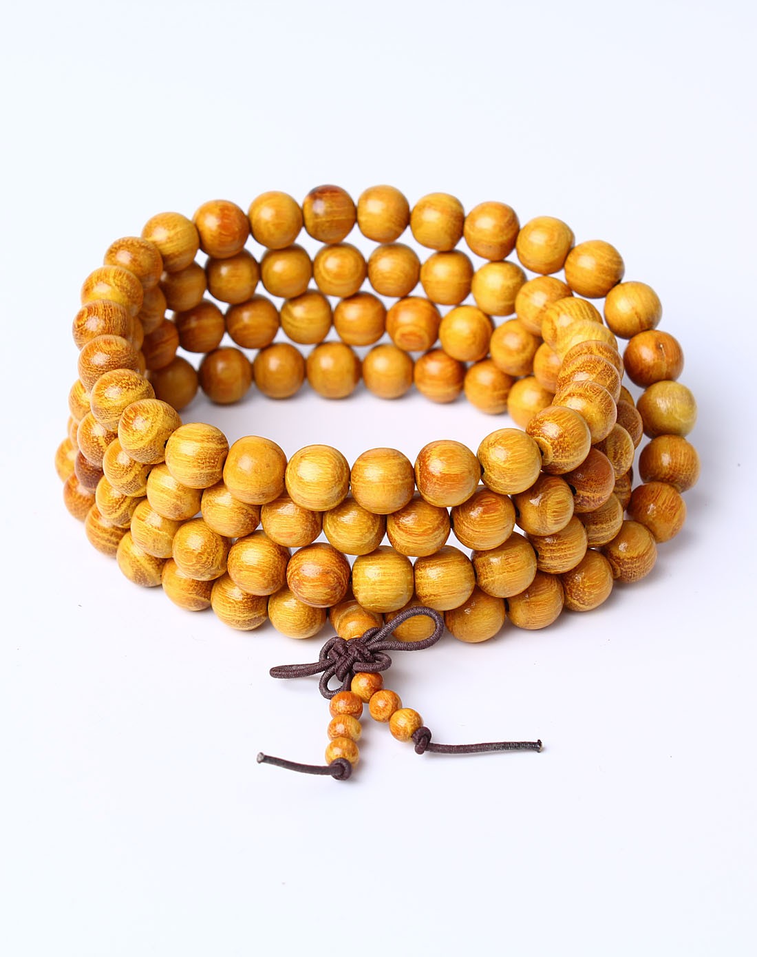 天然黄金木手串8mm