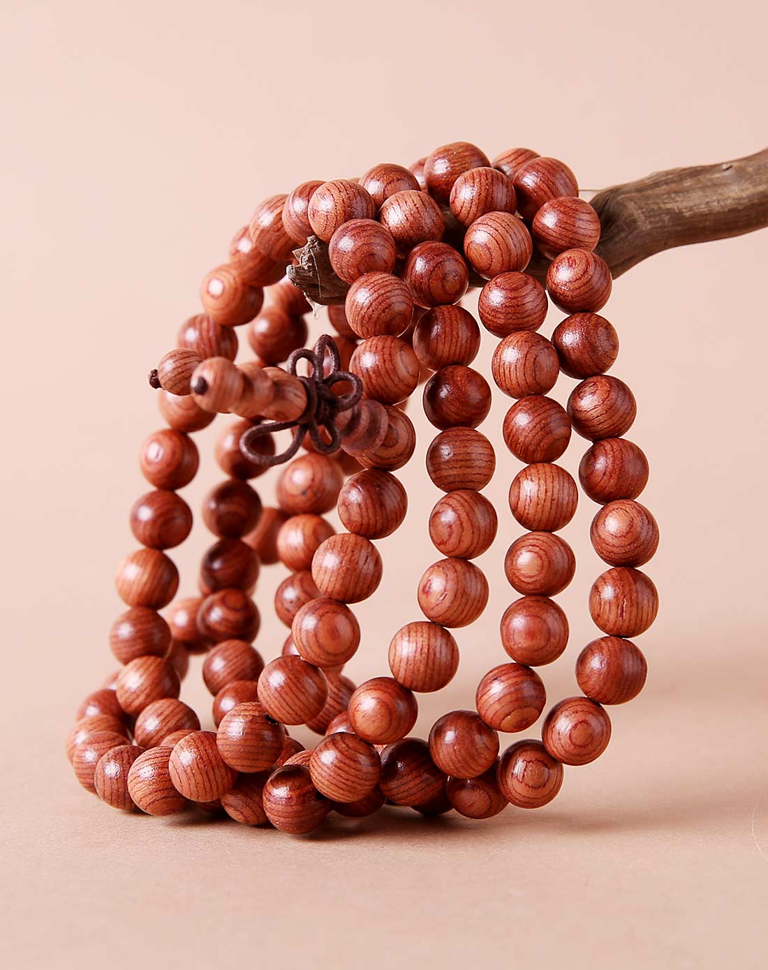 精品樱桃木佛珠念珠8mm