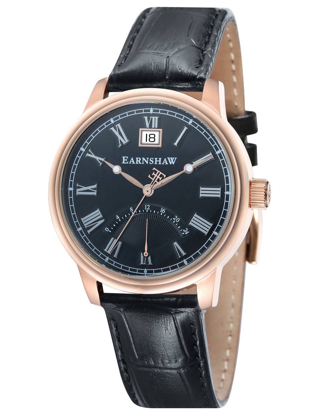 thomas earnshaw 康沃尔系列飞返时计男表