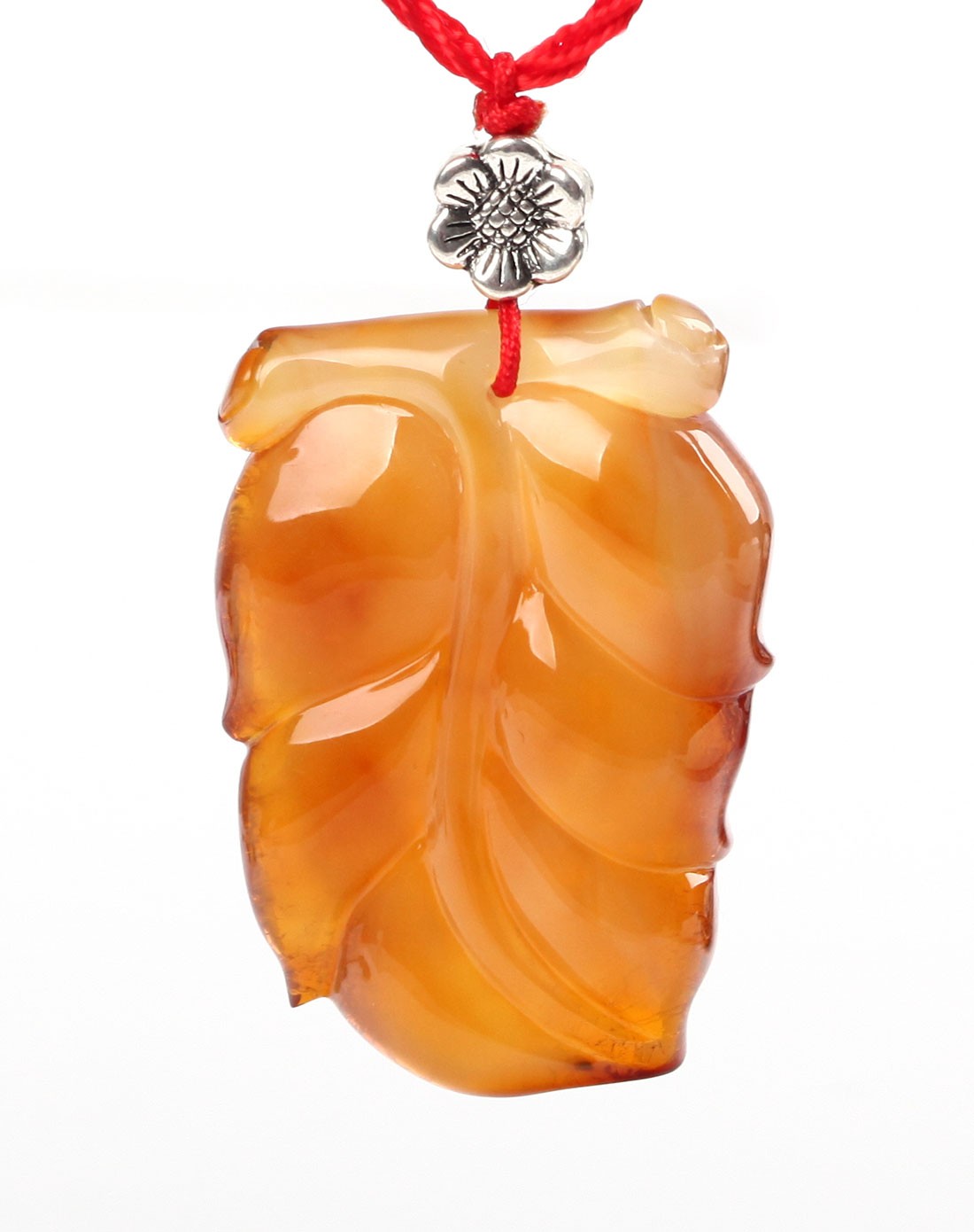 金枝玉叶大业易成天然琥珀金包蜜吊坠