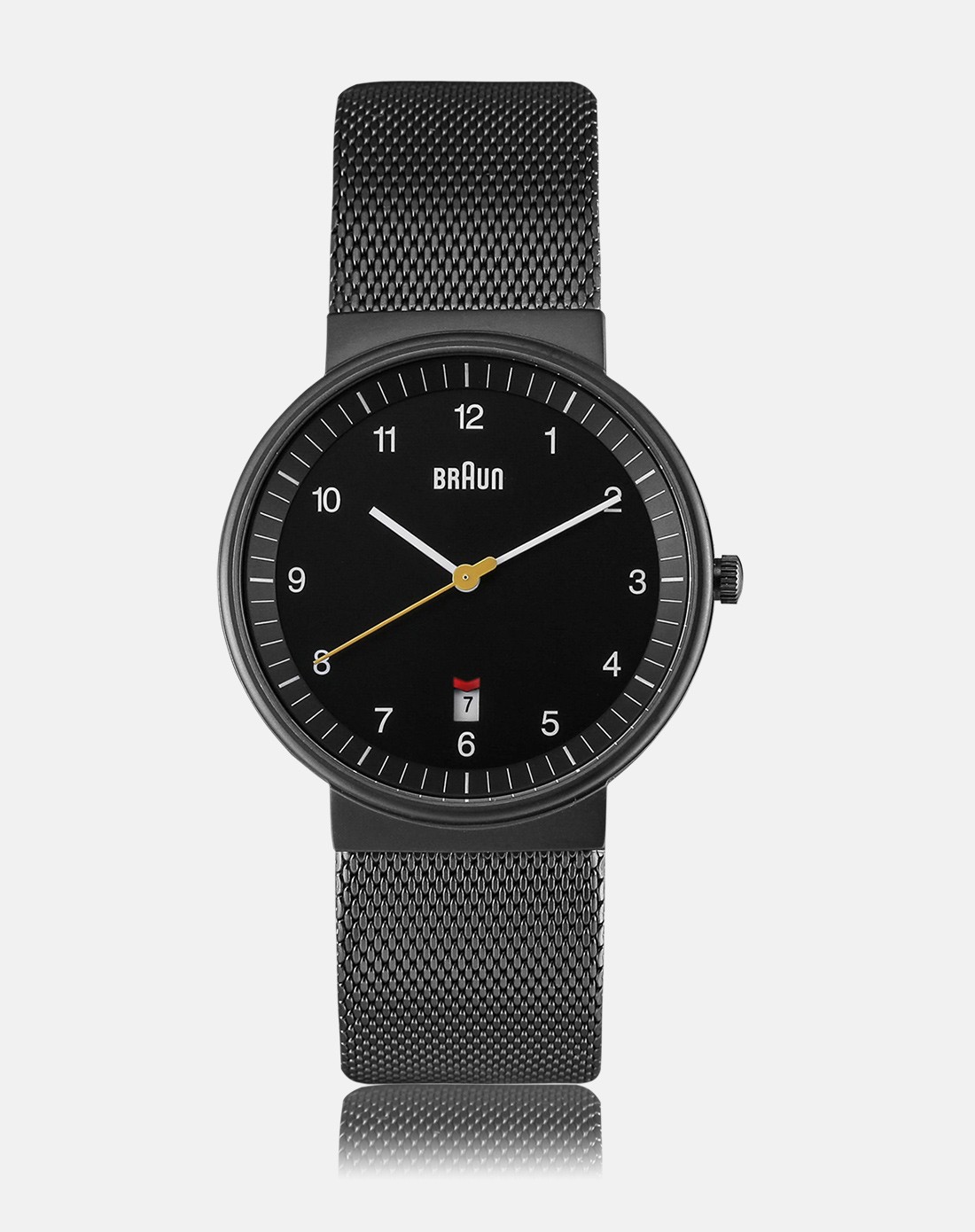 braun商务休闲经典石英男表