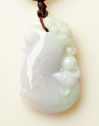 天然翡翠凤凰吊坠