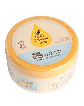 小浣熊婴儿清新爽身粉140g