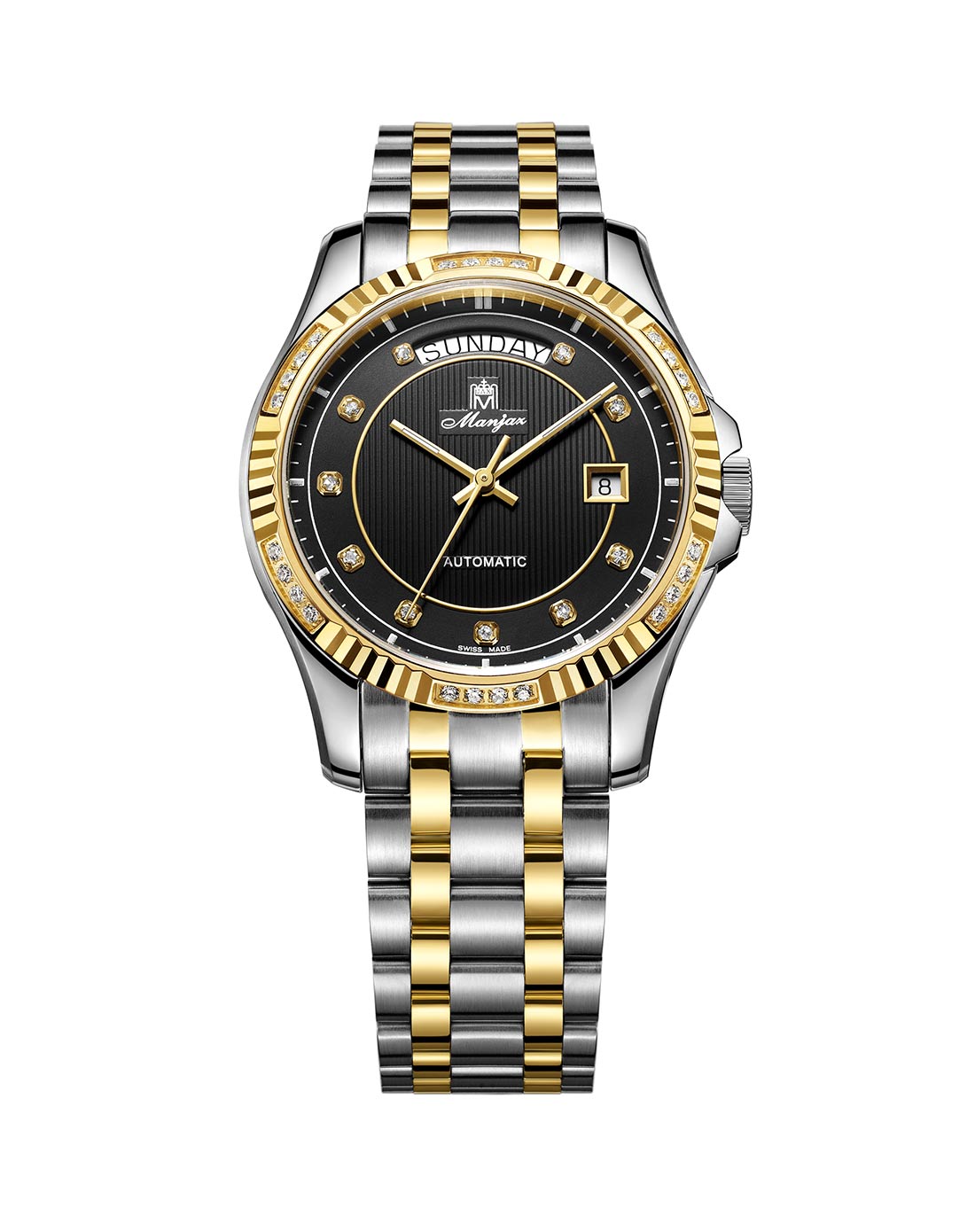 阿波罗系列间18k黄金自动机械男表7106mskwtkb6