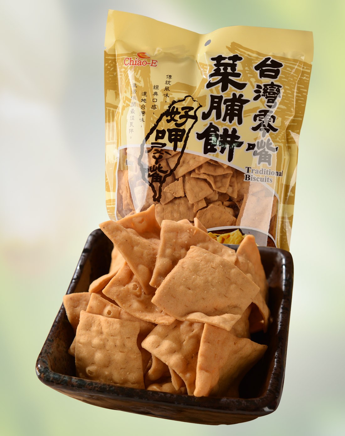 二件起售台湾菜脯饼170g