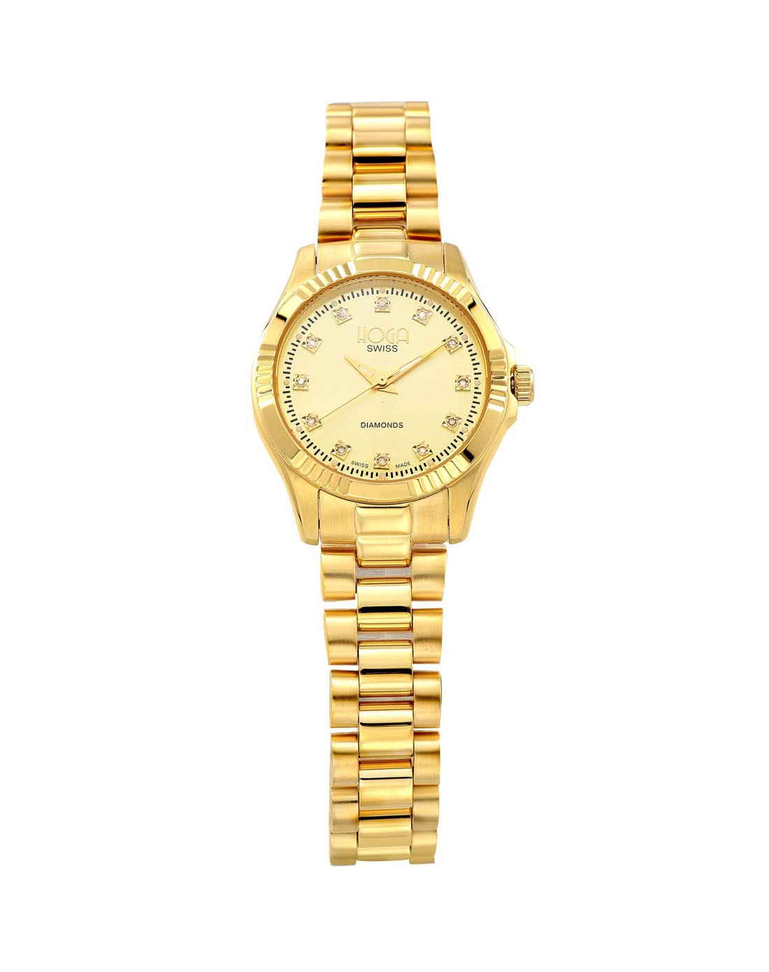 金色年代真钻石英女表