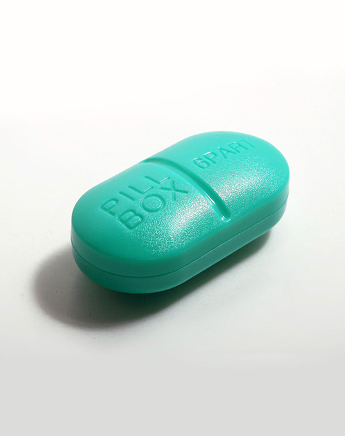 随身药丸蓝色椭圆形