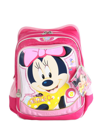 迪士尼米妮护脊书包