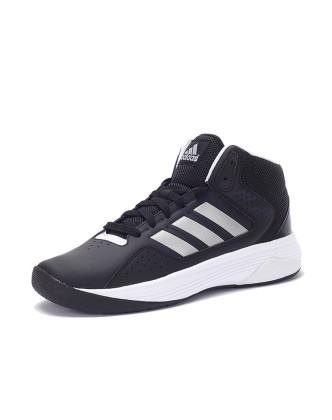 阿迪达斯adidascloudfoamilationmid男款黑配白色篮球鞋