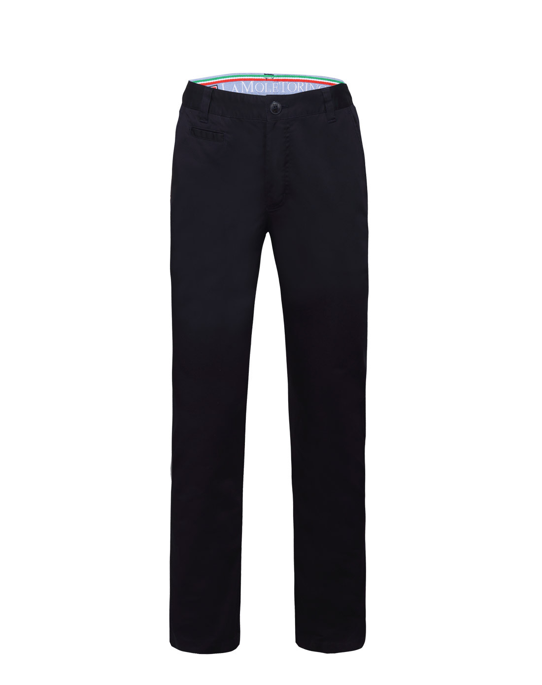 时尚百搭轻薄男款传奇蓝针织长裤