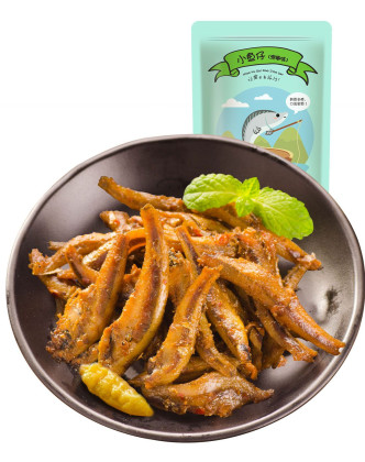 泡椒小鱼仔218g2袋