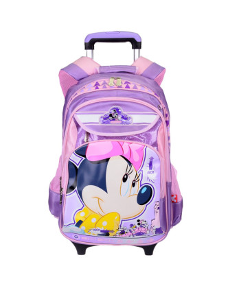 迪士尼紫色米奇书包