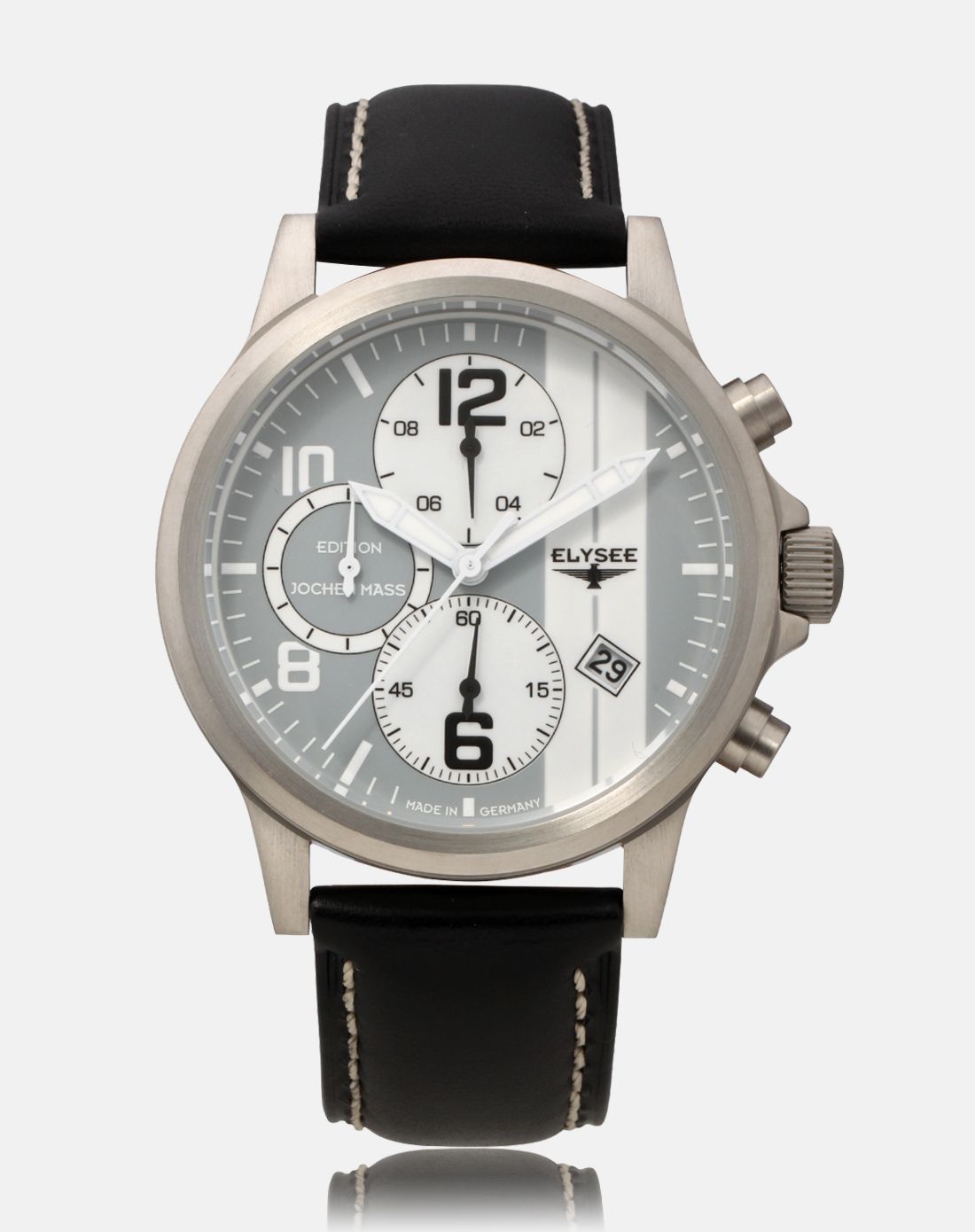 爱丽舍elysee 【德国腕表 原装进口】爱利舍赛车系列石英男表