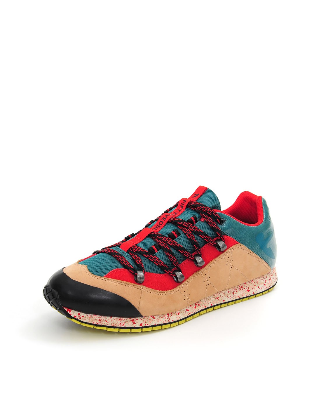 男装真皮潮流印花休闲鞋