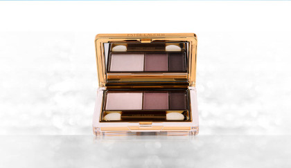 雅诗兰黛esteelauder花漾琉光三色眼影06琥珀琉金2g