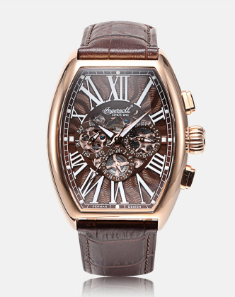 英格索尔ingersoll德国设计英格索尔ingersoll商务休闲男款机械表