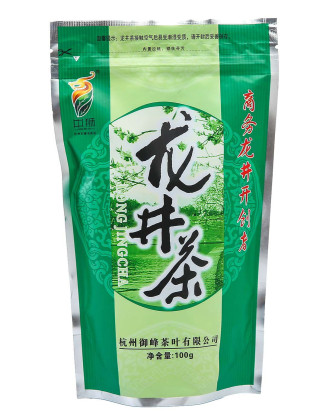 牌良品绿茶雨前龙井100g袋装