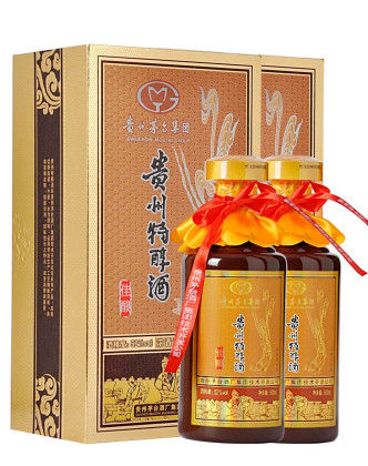 贵州茅台集团贵州特醇佳酿浓香型白酒52度500ml2瓶装
