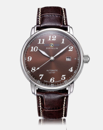 德国进口齐柏林zeppelin原装进口伯爵系列男款机械表