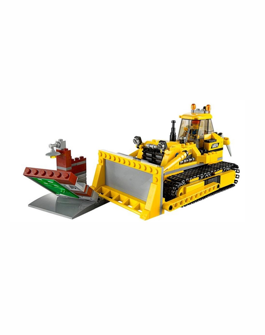 乐高工程推土机