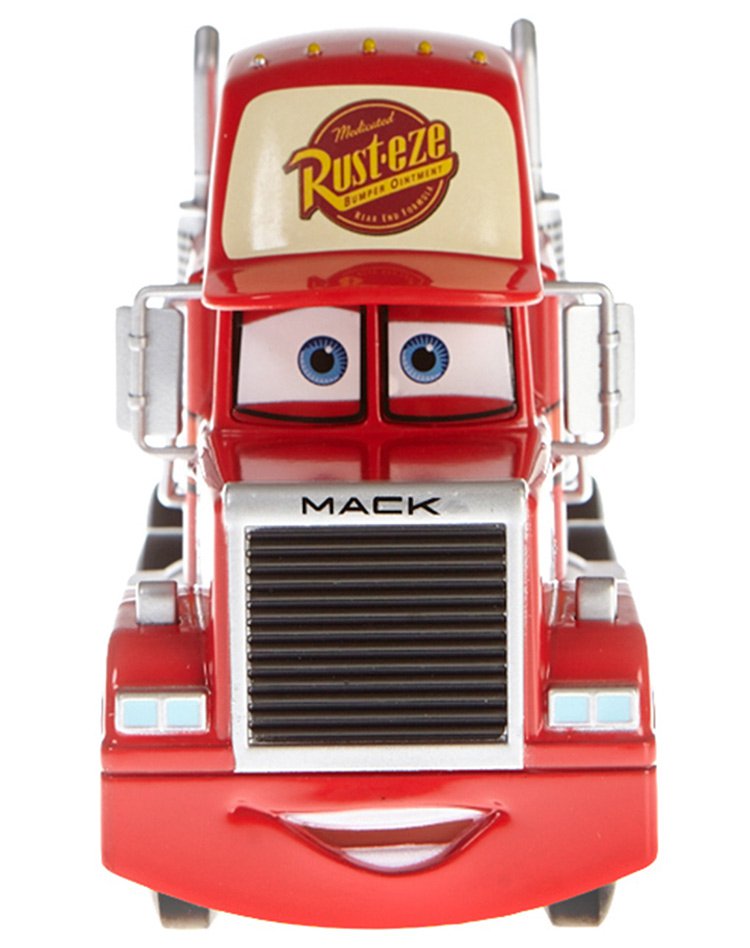 汽车总动员系列红色卡车合金玩具