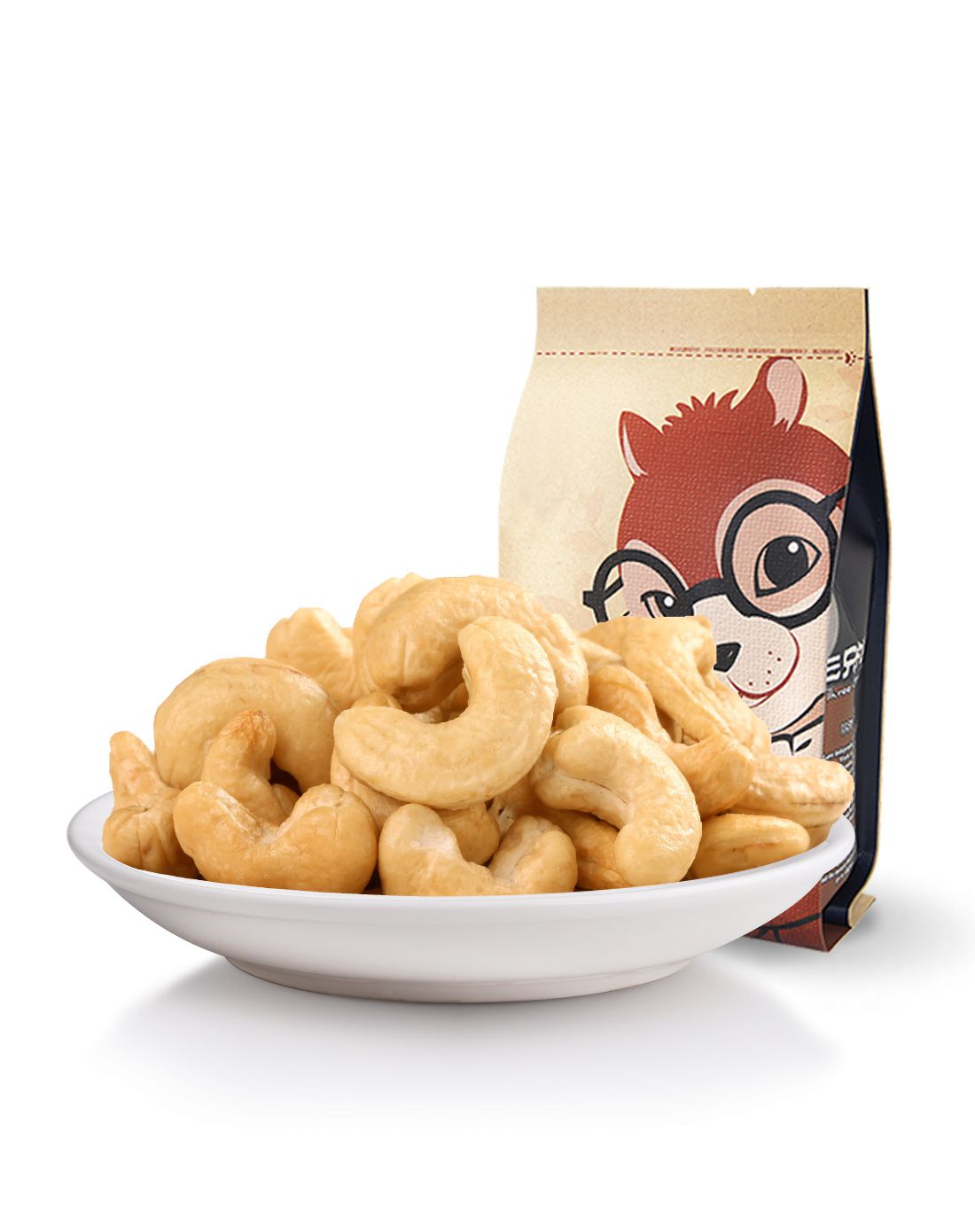 2件起售三只松鼠盐焗腰果185g