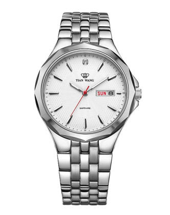 天王 热卖经典商务休闲石英男表.