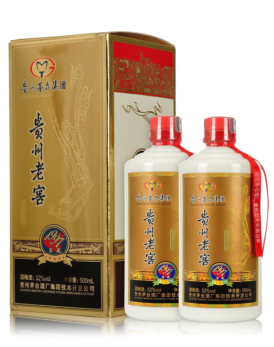 【热销爆款】贵州 贵州茅台集团 贵州老窖 金窖 1997窖藏 浓香型白酒