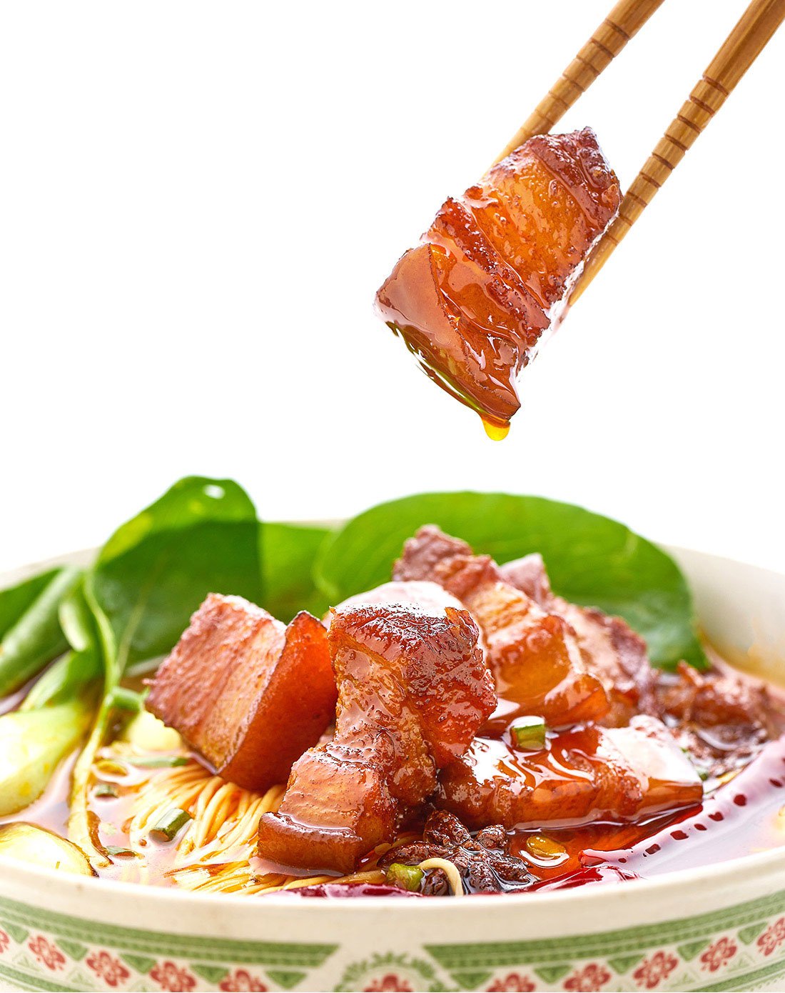 重庆挑挑小面红烧肉面单人份