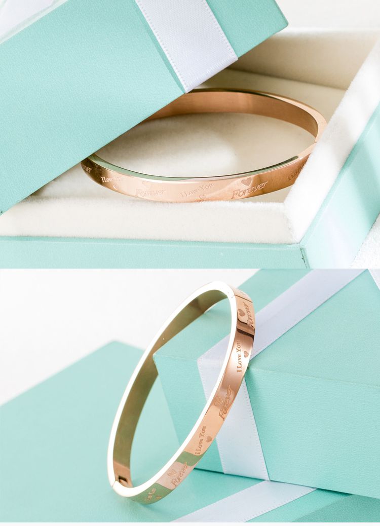 dorlanforeverlove玫瑰金手镯