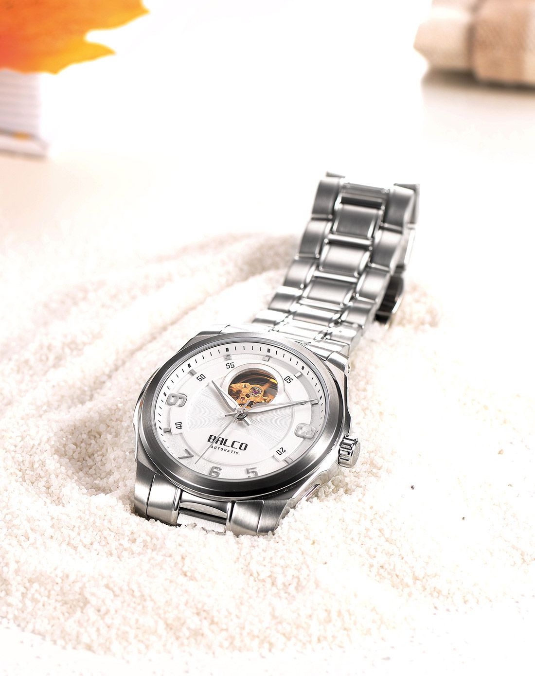 拜戈 balco 专柜同步 型动系列镂空机械男表