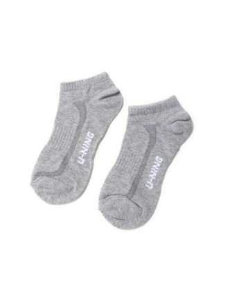 运动休闲 男款灰色低跟袜