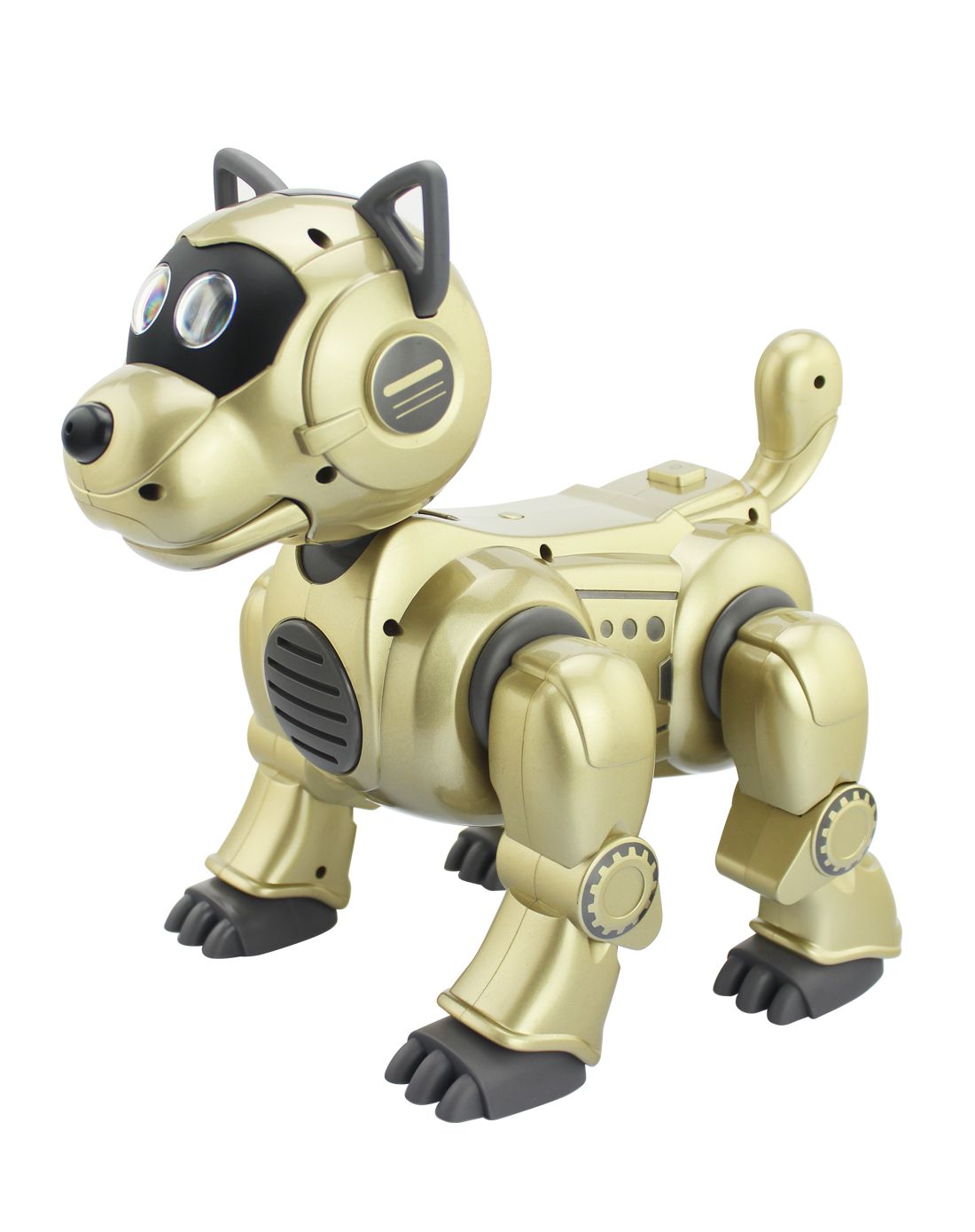 盈佳儿童智能玩具app互动机器狗金色