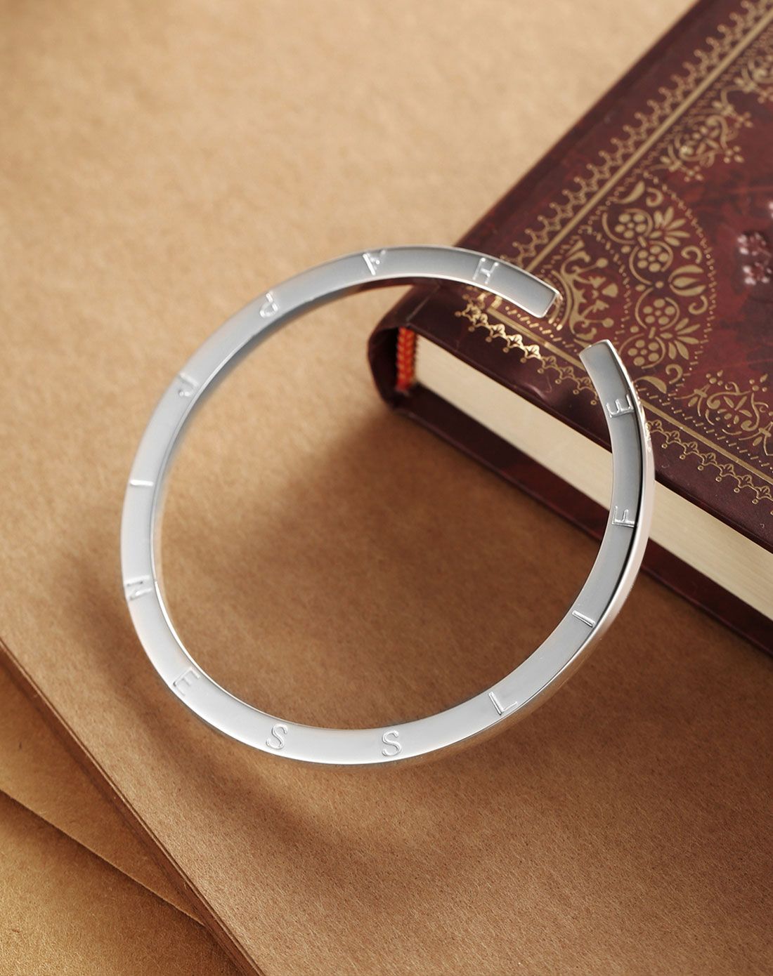 999千足银方镯破晓方柱体手镯25g配检测证书