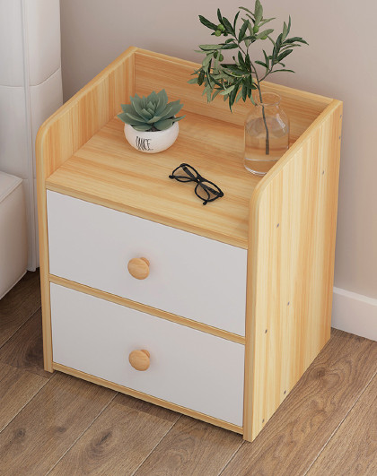 简易床头柜简约现代置物架床边卧室收纳柜北欧迷你小型柜子储物柜