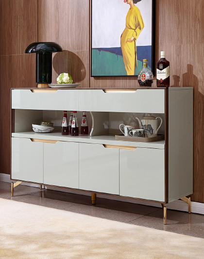 简约现代备餐柜家用大容量储物柜餐厅家具餐边柜127307